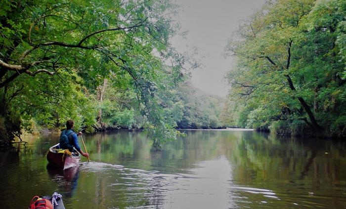 Canoeing in Pembrokeshire